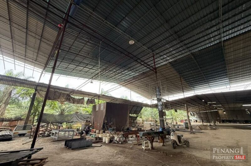 For Rent Single Storey Factory Warehouse Simpang ampat.nearby Valdor Industrial Area Pulau Pinang