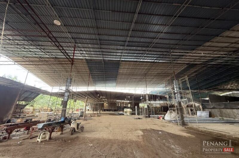For Rent Single Storey Factory Warehouse Simpang ampat.nearby Valdor Industrial Area Pulau Pinang