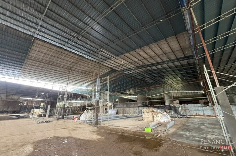 For Rent Single Storey Factory Warehouse Simpang ampat.nearby Valdor Industrial Area Pulau Pinang