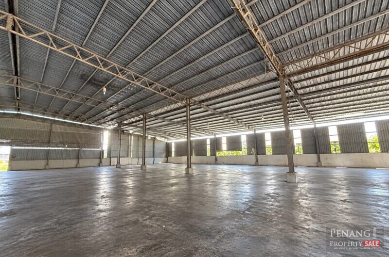 For Rent Single Storey Factory at Juru Industrial Area Pulau Pinang