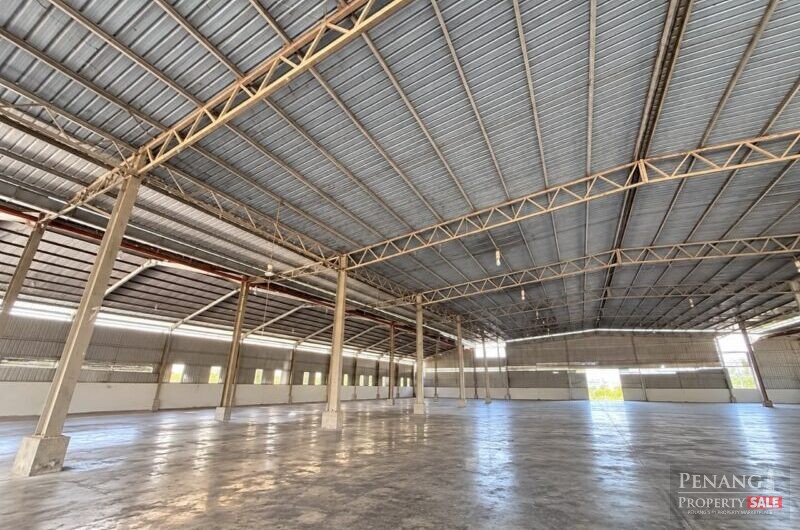 For Rent Single Storey Factory at Juru Industrial Area Pulau Pinang
