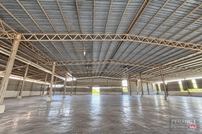 For Rent Single Storey Factory at Juru Industrial Area Pulau Pinang