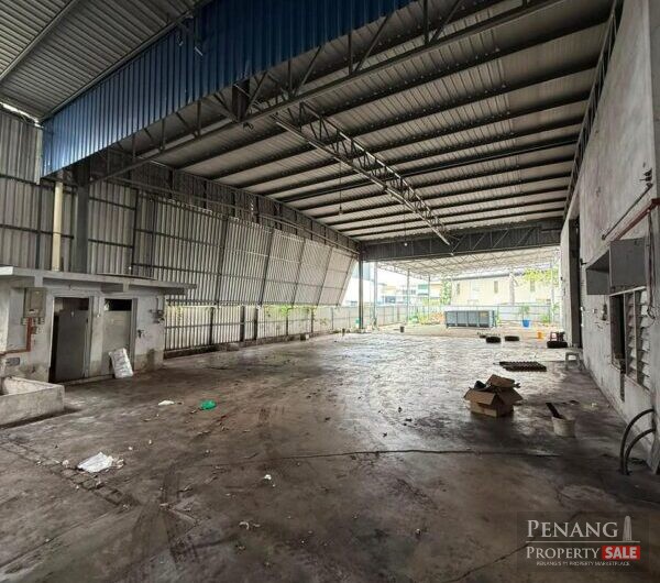 For Rent 1.5 Storey Detached Factory at Kawasan Perindustrain Ringan Permatang Tinggi Pulau is