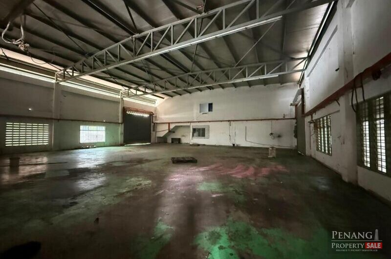 For Rent 1.5 Storey Detached Factory at Kawasan Perindustrain Ringan Permatang Tinggi Pulau is