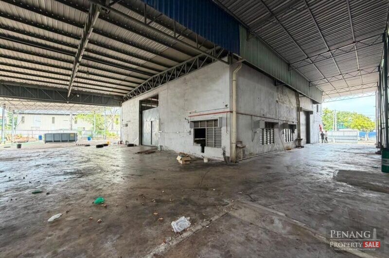 For Rent 1.5 Storey Detached Factory at Kawasan Perindustrain Ringan Permatang Tinggi Pulau is