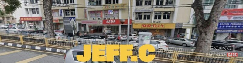 Office Lot Tanjung Bungah 1200sf near Ambank Mr DIY