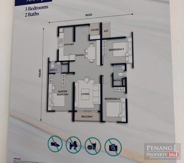 New Project Condominium In Batu Kawan 900sqft