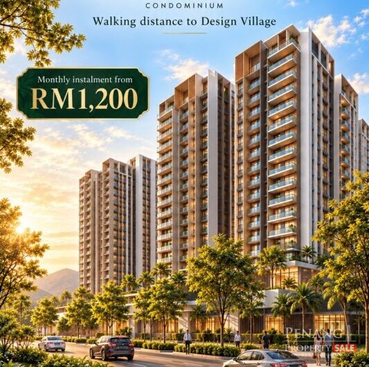 New Project Condominium In Batu Kawan 900sqft