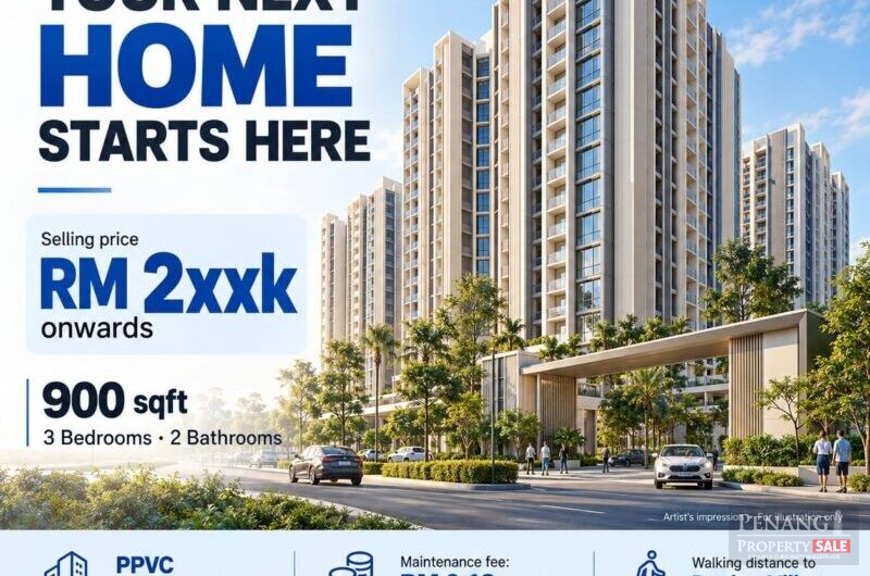 New Project Condominium In Batu Kawan 900sqft