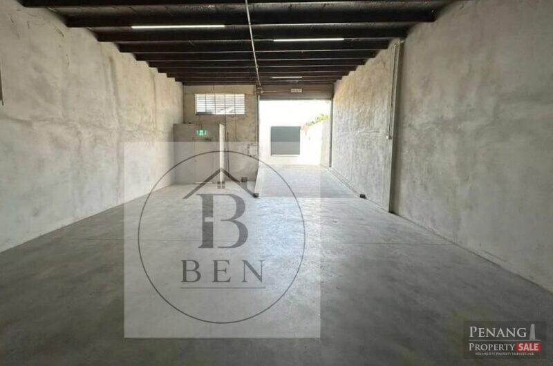 RARE CORNER UNIT — Juru 1.5-Storey Warehouse For Rent