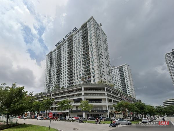 Golden Triangle 1 Relau Part Furnished 1200sf 3 rooms near to Sg Ara Bukit Jambul