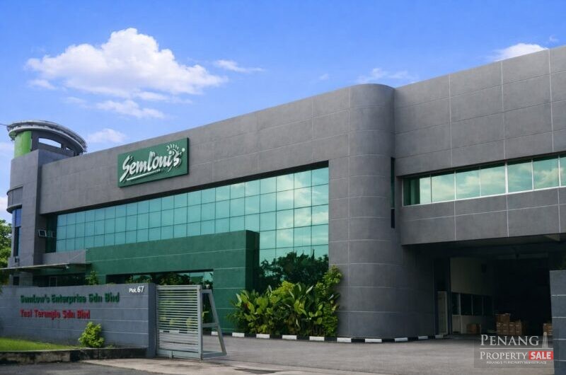 Premium detached factory for rent  Bukit Minyak, Penang