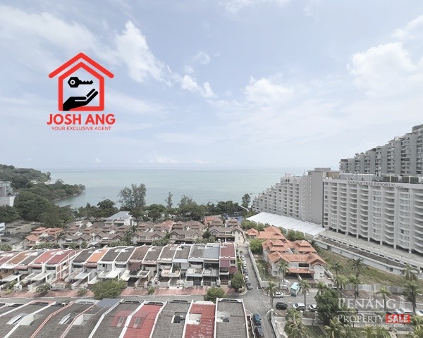 Miami Green in Batu Ferringhi 1087sqft Fully Furnished Renovated Fully Seaview 1 Car park