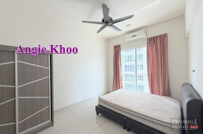 1120sqft 2 Car Parks Gardens Ville in Sungai Ara Renovated