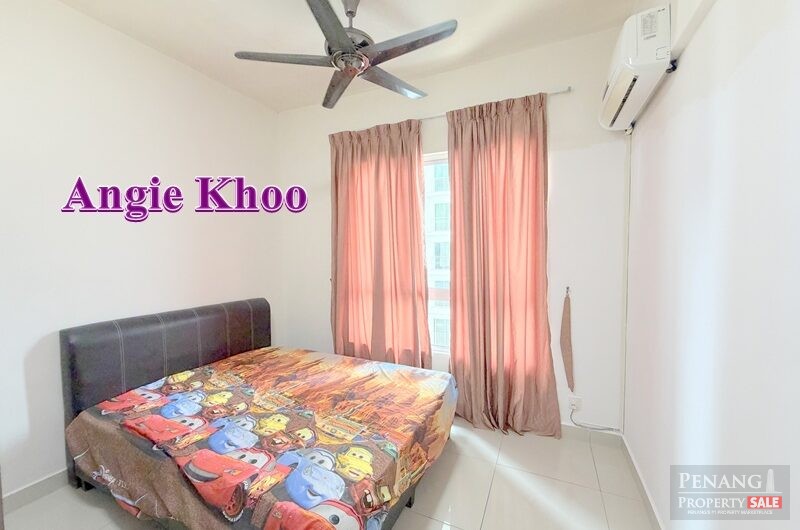 1120sqft 2 Car Parks Gardens Ville in Sungai Ara Renovated