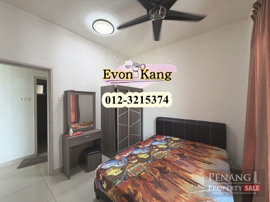 Gardens Ville @ Bayan Lepas 1120SF Fully Furnished 2 Parkings Unit