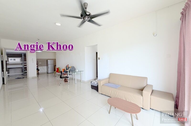 1120sqft 2 Car Parks Gardens Ville in Sungai Ara Renovated