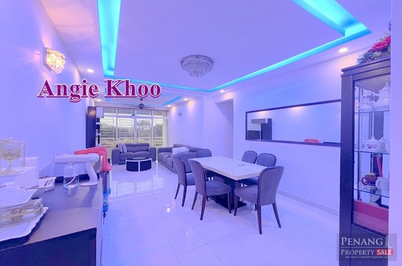NEW PAINT Regency Heights Sungai Ara 1258sqft 1 Car Park renovated