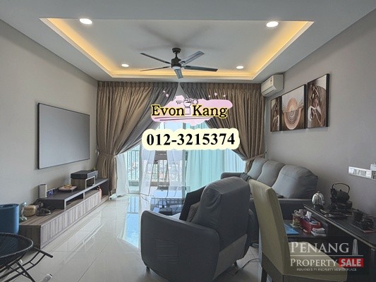 Setia Sky Ville @ Jelutong 1424SF Fully Furnished Renovated 3 Parkings