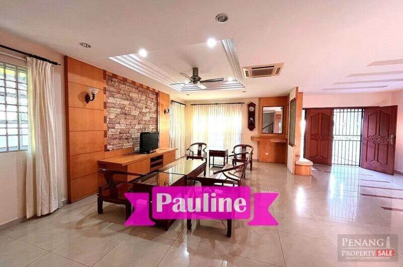 [ 2-Stry Semi-D Pantai Jerjak ] Bayan Lepas Nice House Near Queensbay