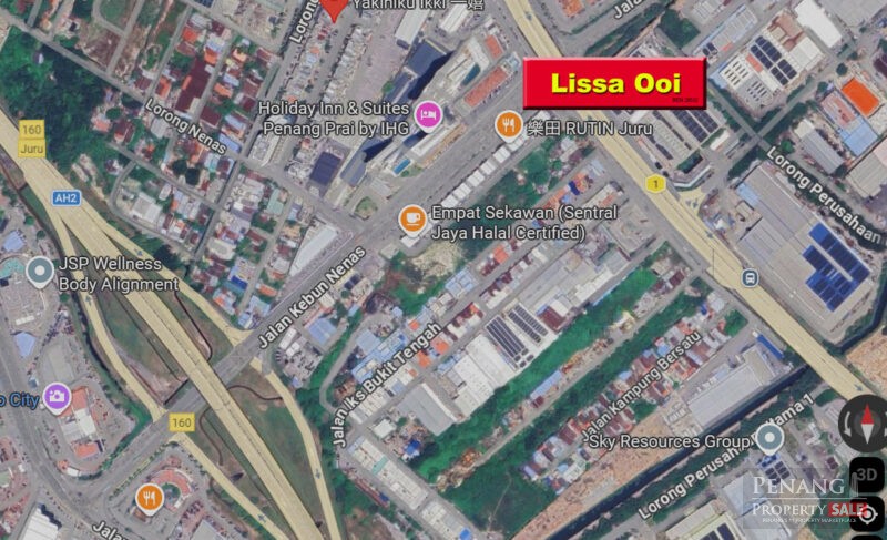1.5 Sty Industri IKS Bukit Tengah, Juru, Bukit Minyak Sewa (Hot area)