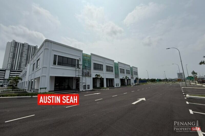 BRAND NEW BATU KAWAN 2 STOREY SHOPLOT For RENT,  FACING MAIN ROAD