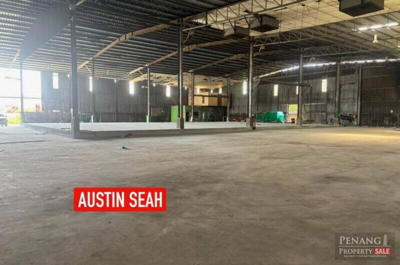 BUKIT TAMBUN INDUSTRIAL WAREHOUSE For RENT, 26,000 SQFT. 25FT CEILING HEIGHT