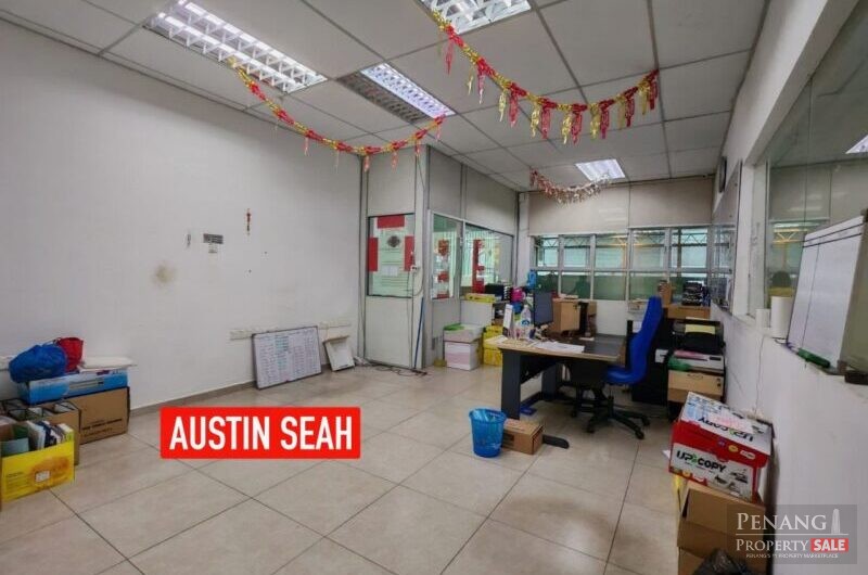 BUKIT MINYAK 1.5 STOREY LIGHT INDUSTRY FACTORY For RENT, 200 AMP