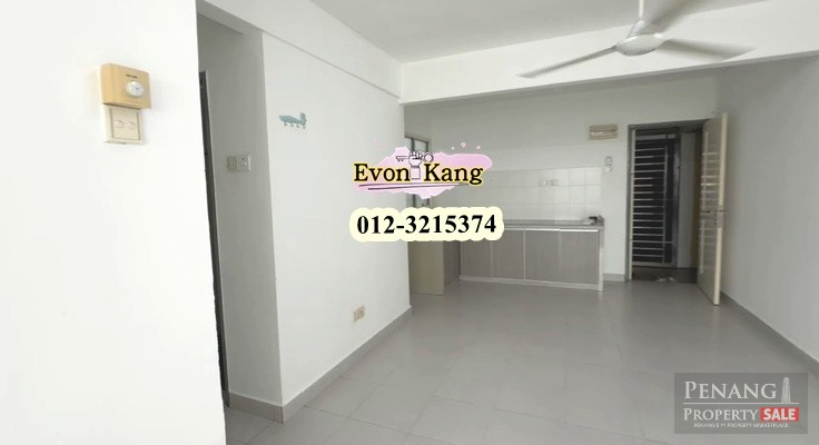 Centrio Avenue @ Gelugor 700SF Unfurnished 1 Parking Well Maintain