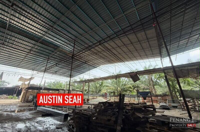 SINGLE STOREY WAREHOUSE For RENT @ SIMPANG AMPAT. 80K BUILT UP SIZE