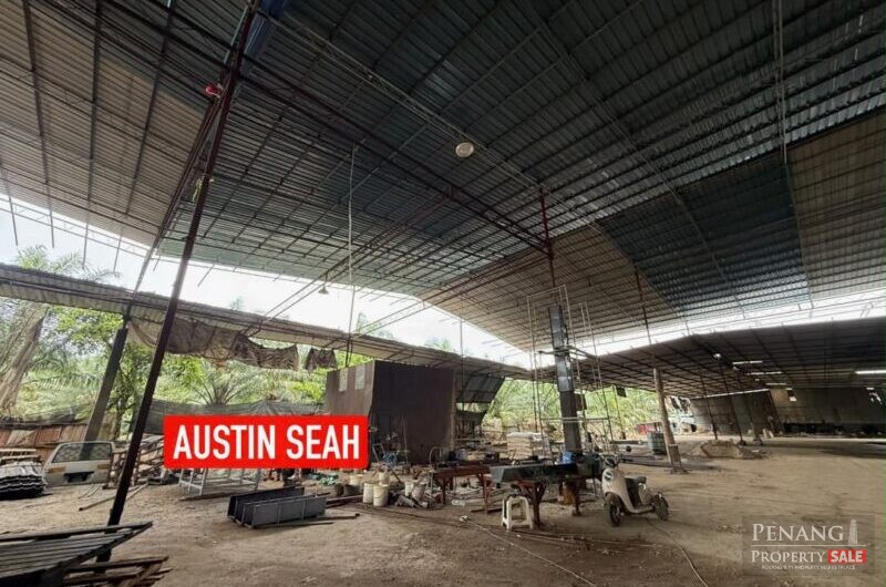 SINGLE STOREY WAREHOUSE For RENT @ SIMPANG AMPAT. 80K BUILT UP SIZE