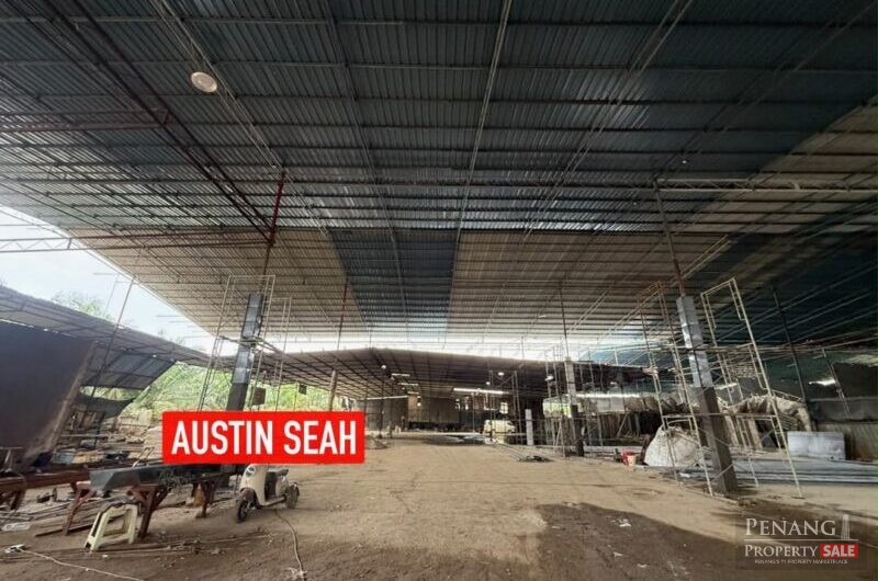 SINGLE STOREY WAREHOUSE For RENT @ SIMPANG AMPAT. 80K BUILT UP SIZE