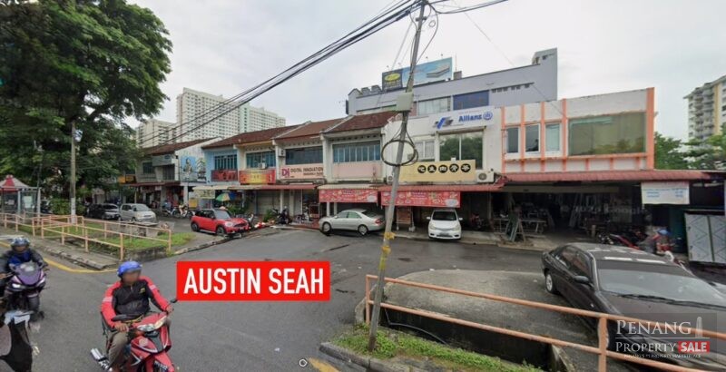 JLN PERAK CORNER SHOPLOT For SALE, FACING MAIN ROAD, SELL WITH TENANCY