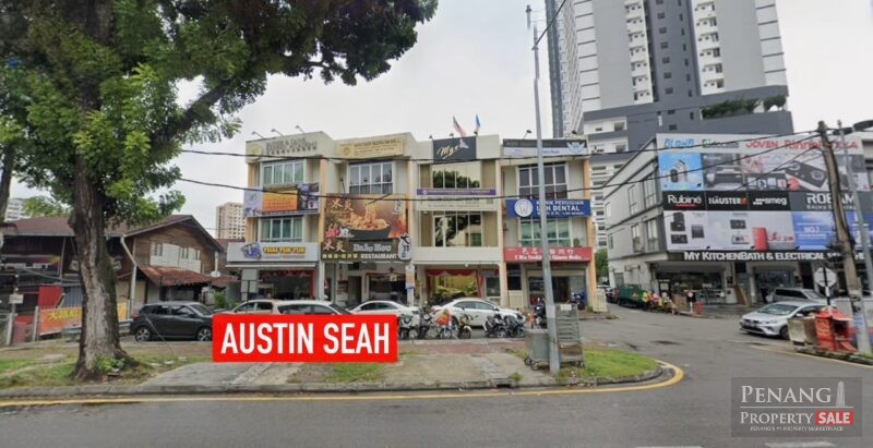 JLN PERAK CORNER SHOPLOT For SALE, FACING MAIN ROAD, SELL WITH TENANCY
