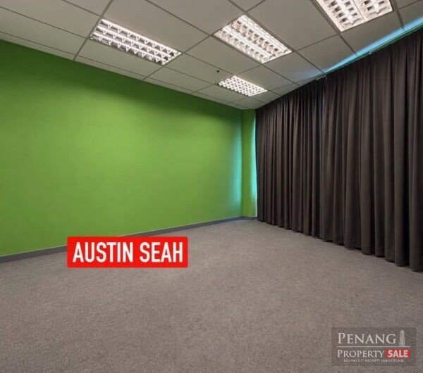 SUNGAI PINANG BIG OFFICE LOT For RENT, WITH CARPARK AND CARGO LIFT. RARE