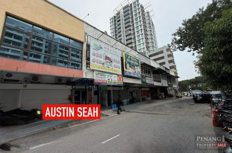 LORONG PERAK DOUBLE STOREY COMMERCIAL SHOPHOUSE For SALE, FACING MAIN ROAD