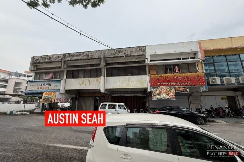 LORONG PERAK DOUBLE STOREY COMMERCIAL SHOPHOUSE For SALE, FACING MAIN ROAD
