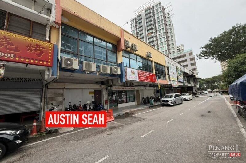 LORONG PERAK DOUBLE STOREY COMMERCIAL SHOPHOUSE For SALE, FACING MAIN ROAD