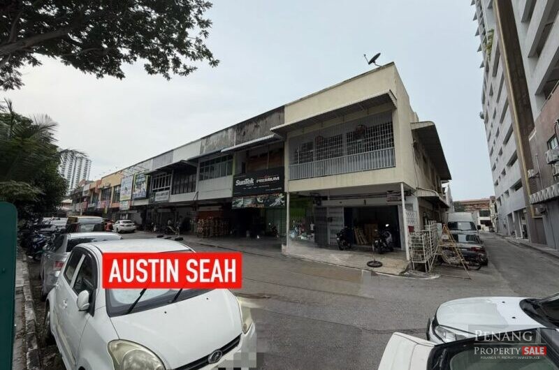 LORONG PERAK DOUBLE STOREY COMMERCIAL SHOPHOUSE For SALE, FACING MAIN ROAD