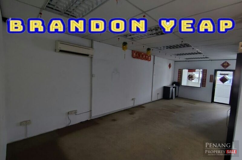 2nd Floor Shoplot With 1 Office  At Lintang Sungai Pinang For Rent