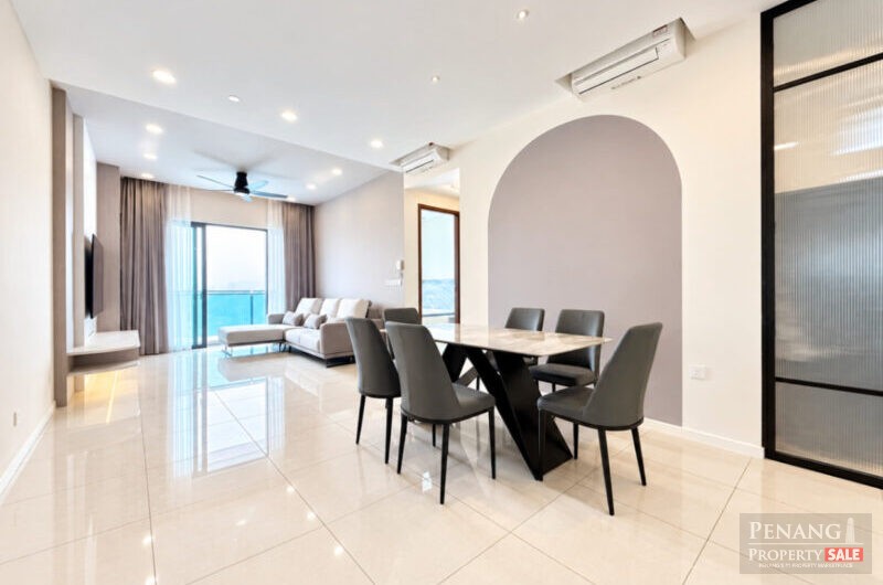 Queens Residences Q2 Brand New Units with Direct Seaview 2 Bedrooms with New Fully Renovated & Brand New Furniture For Sale