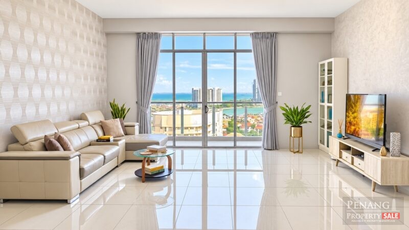City Residence@  Tanjung Tokong Fully Furnished 3 Bedrooms For Rent