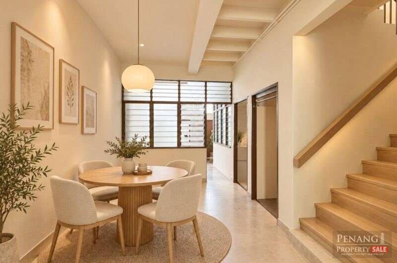 Double Storey Terrace at Lorong Delima  Island Glade Penang for sale