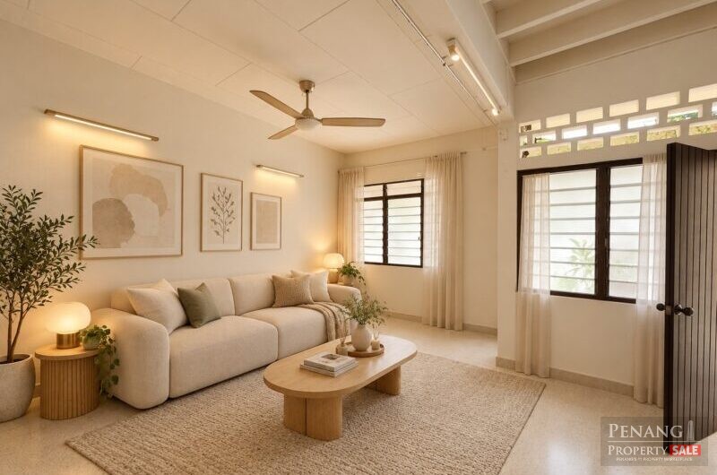 Double Storey Terrace at Lorong Delima  Island Glade Penang for sale