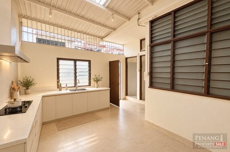 Double Storey Terrace at Lorong Delima  Island Glade Penang for sale