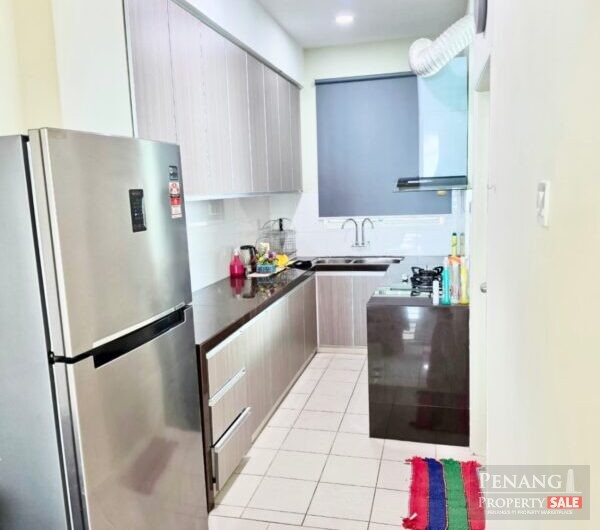 The Oasis @ Gelugor Fully Furnished 3 Bedrooms For Rent with Direct Seaview