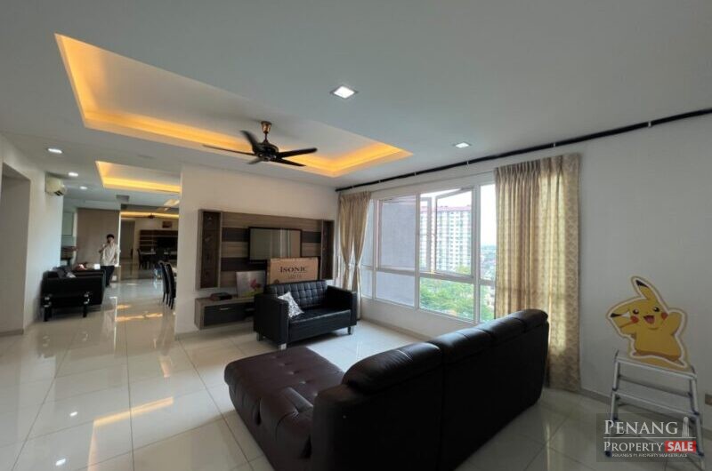 Central Park Condominium @ Jelutong Ultra-Spacious 2600sf 4 Bedrooms For Rent