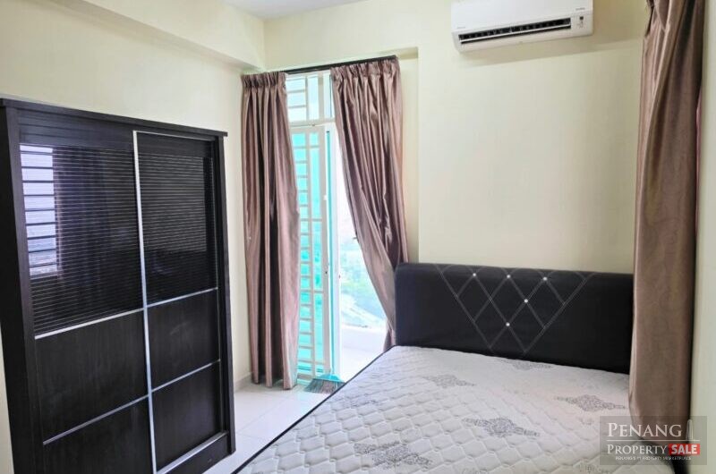 The Oasis @ Gelugor Fully Furnished 3 Bedrooms For Rent with Direct Seaview