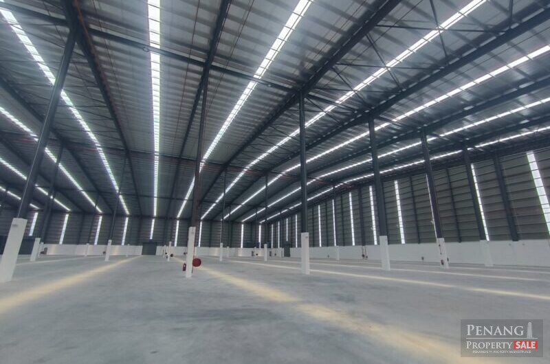 Factory / Warehouse for Rent @ Perai, Penang | 5700amp | High Power Supply  |  4 ton per sqm