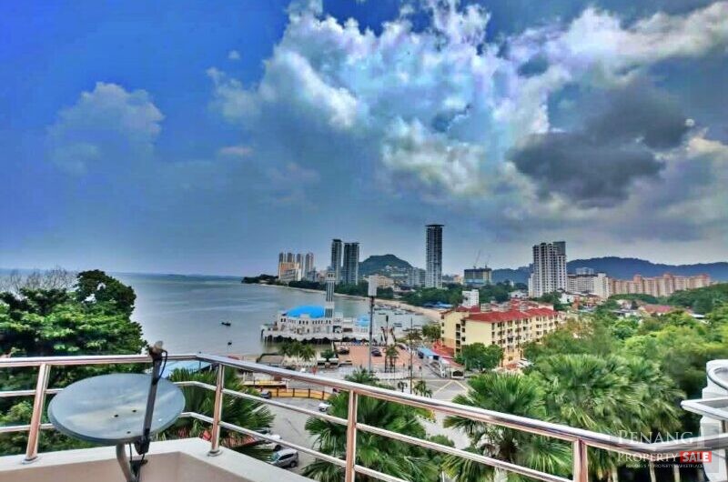Marina Tower  @Tanjung Bungah 932sf with 2 car parks unblock seaview  RM595k